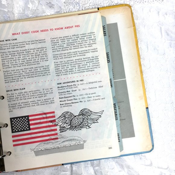 Betty Crocker 1961 Classic Picture Binder Cookbook VTG - Picture 13 of 16